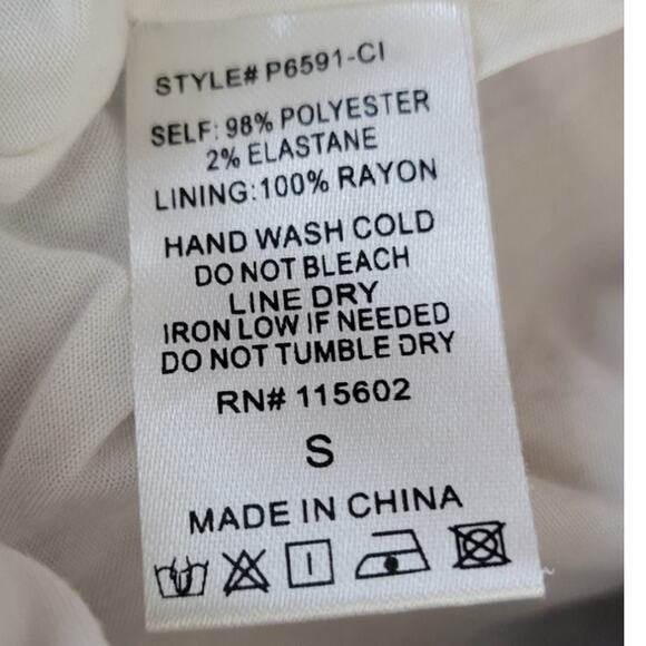 Anthropologie Lush Pants Womens Small Light Weight Striped Pants Funky Bold Pant - Picture 9 of 9